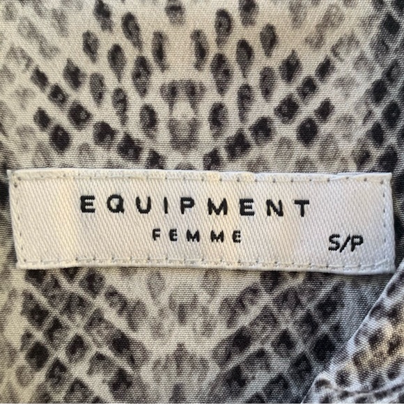 SZ S/P Equipment Femme Brett Shirt Dress - Picture 7 of 10